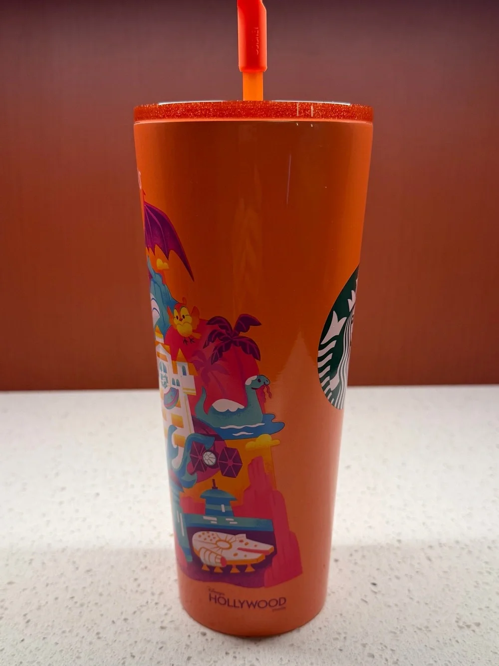 NEW 2026 DISNEY STARBUCKS HOLLYWOOD STUDIOS MICKEY FANTASIA GERTIE TOPER TUMBLER